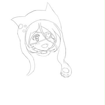 早坂美鈴 模写