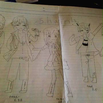オリキャラ描いてみた(*≧▽≦)