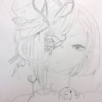 れをる極彩色模写してみた