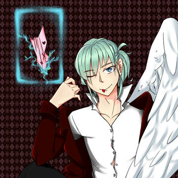 letter student's uniform feather