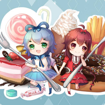 【洛天依乐正绫】南北组吃货小队w