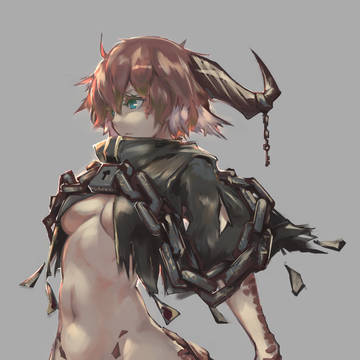 退紅のドラゴン娘
