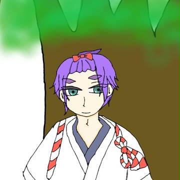 【とある烏賊と】線画歌仙兼定を塗ってみた【コラボってみた】