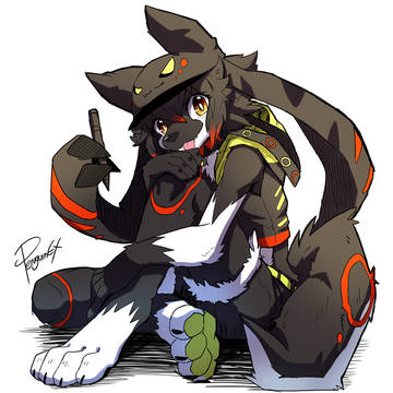 Doodle, My friend's character.