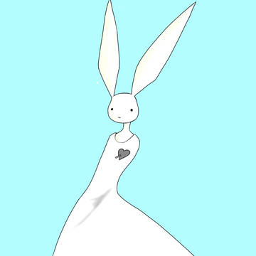 白うさぎ