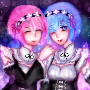 Ram and Rem- Re:Zero