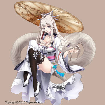 妖怪百姫たん! 台灣限定 白素貞