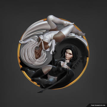 Yin and Yang girls