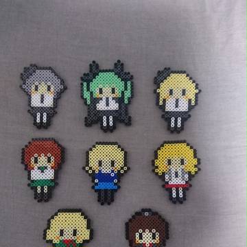 【アイロンビーズ】 ぱんっあ☆ふぉー!8 ガルパン