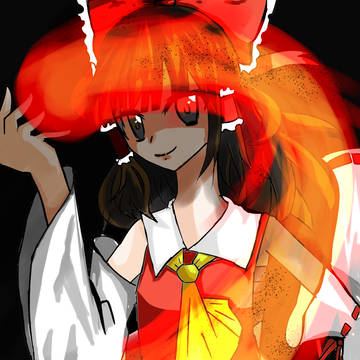 霊夢描いてみた！