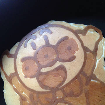 アンパンマンのホットケーキ
