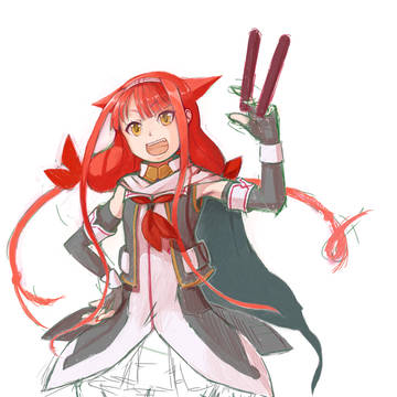 らくがき～江風改ニ～