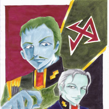 タラン長官&ギムレー長官練習中