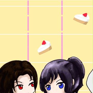 ケーキ　X  とうらぶ