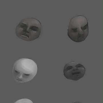 stone faces