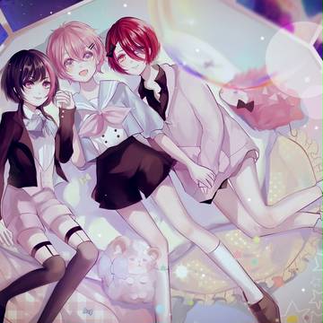 \(*・∀-)☆ヽ(*＞ヮ＜)ﾉヽ（●´-｀●）ﾉ