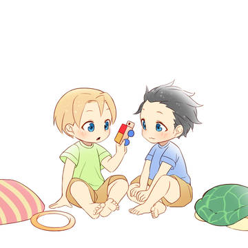 アルディーニ兄弟生誕イラスト