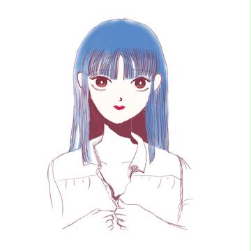 大空ひばりの模写的な