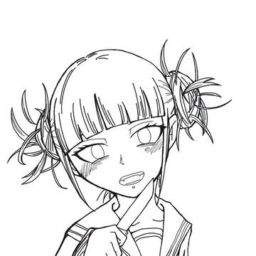 トガちゃん　線画