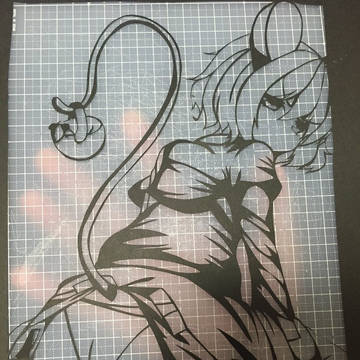 【切り絵】ナズーリン【切らせて頂きました】