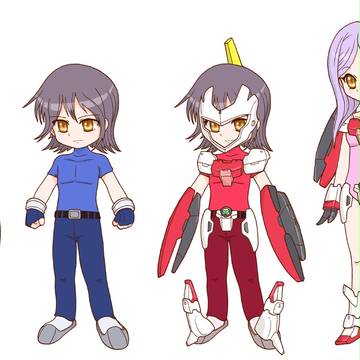 バディ式MS少女 GNアーチャー
