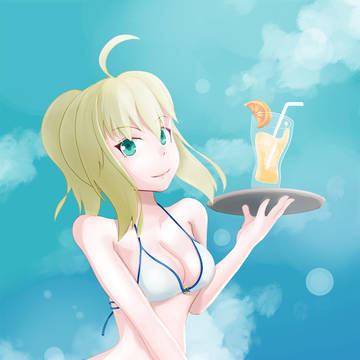セイバー & ビキニ