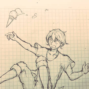 転ぶ