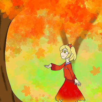 紅葉の秋