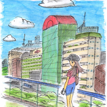 ある日のサンパウロ文化センター