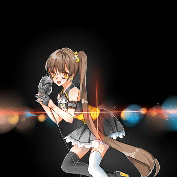 唱歌的美少女