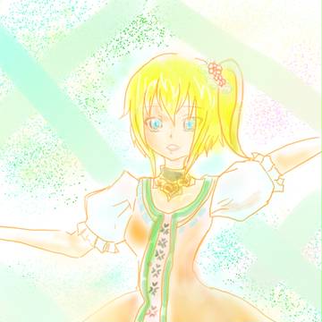 民族衣装っぽいエドナ