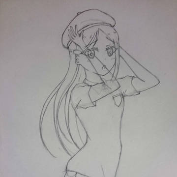 梨子ちゃんは帽子が似合うなぁ〜