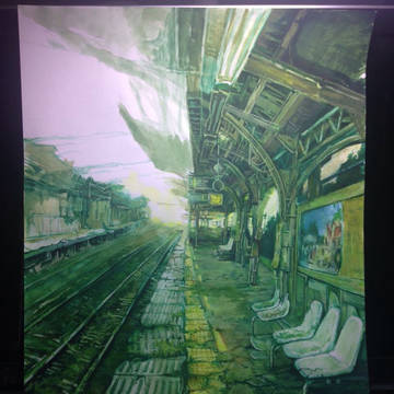 东京幻想（临摹）Watercolor