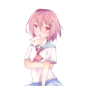 塗り方を替えてオリキャラを