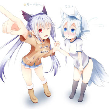 自キャラ2人「モードちゃん&ミユメ」