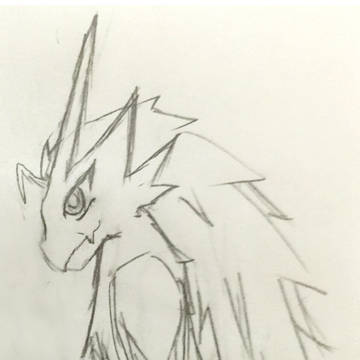 落書きバシャーモ