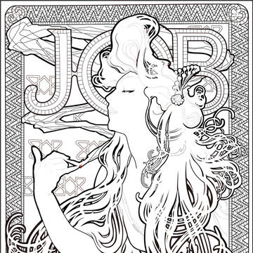 ミュシャ　JOB【トレース】