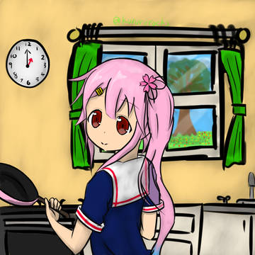 春雨と平和な一日