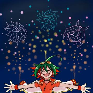 遊戯王ARC-Vワンドロつめつめ