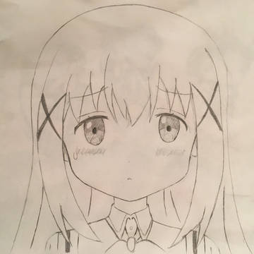 チノちゃん 模写1