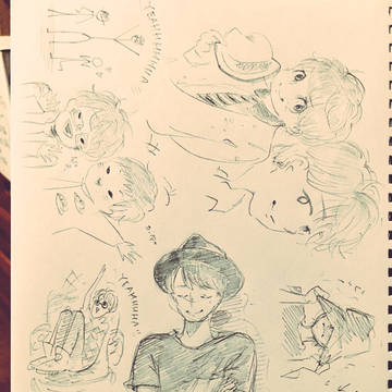 声優さんラクガキ(アナログ)