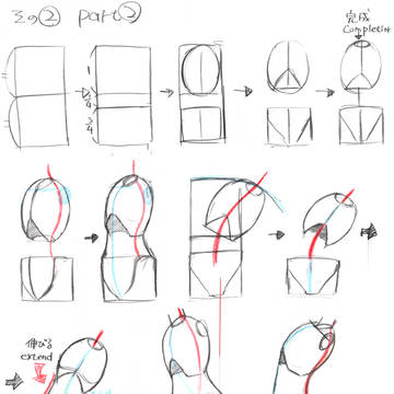 体のひねり　②　です。
