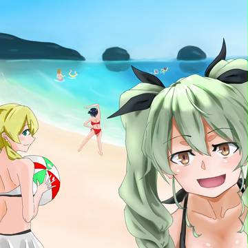 アンツィオ in 海