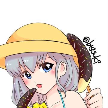 バトルガールハイスクール 成海遥香ちゃんお誕生日イラスト
