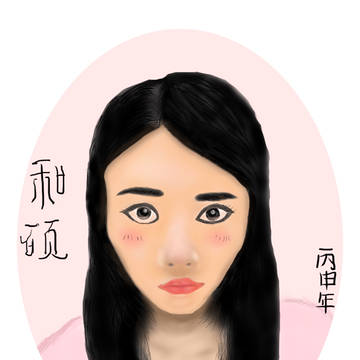 手绘头像