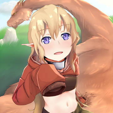 Some Elven-beastmaster-loli