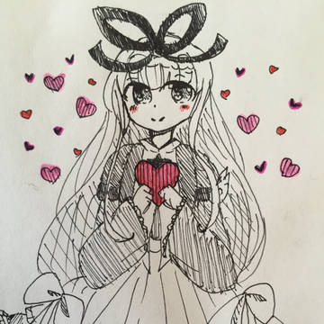 最近の落書き。