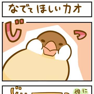 なでてほしいカオ