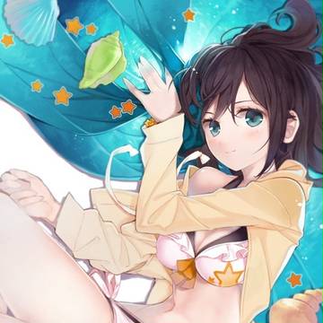 海の布
