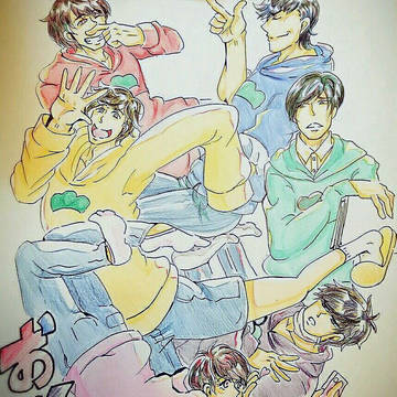 自分絵おそ松さん
